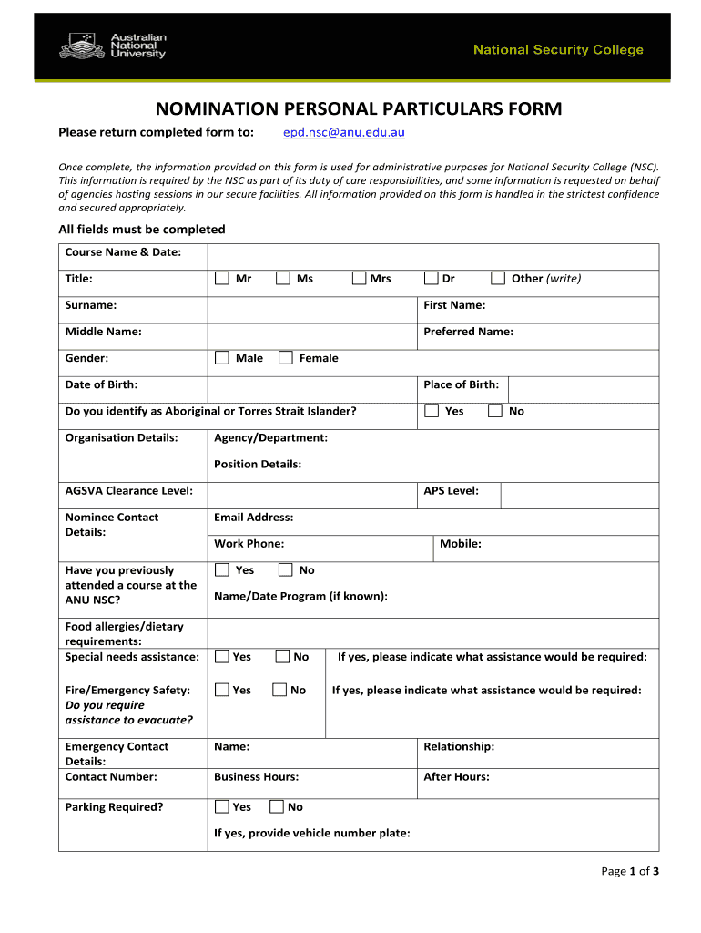 Form preview