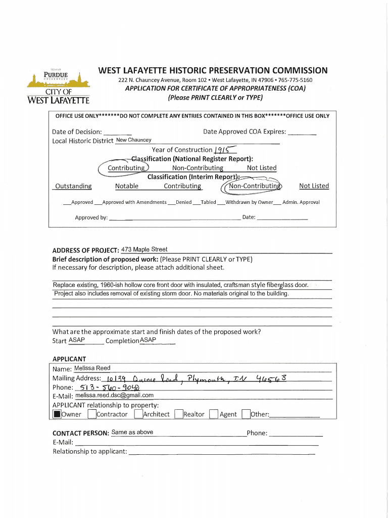 Form preview