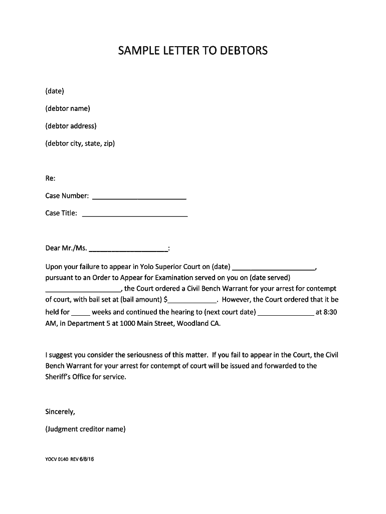 fillable-online-sample-letter-to-debtors-fax-email-print-pdffiller