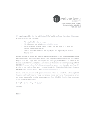 2013 Income Tax Organizer