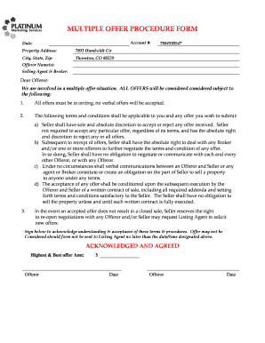 US Bank Real Estate Offer Instructions