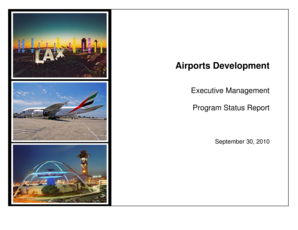 Program Status Report - Los Angeles World Airports - lawa