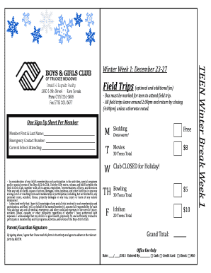 Meal sign up template - Food Request Form 3 .doc