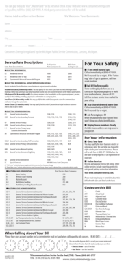 Consumers Energy Address Correction Form