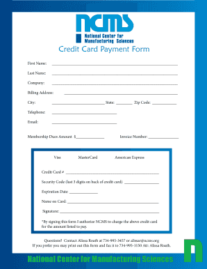 Credit Card Payment Form