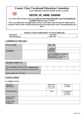 TEACHING POSTs APPLICATION FORM 1 JUNE 2013.doc