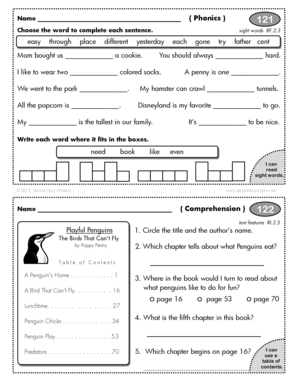 Second Story Window Educational Worksheets