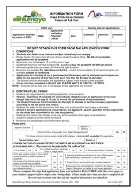 iKapa Elihlumayo Bursary Application Form