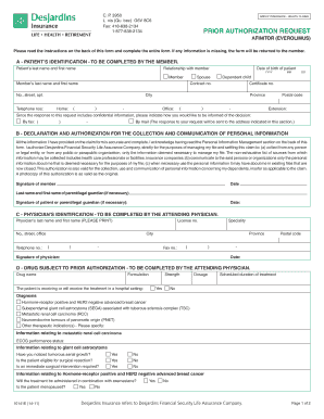 Demande d'autorisation préalable - Remboursement de médicaments