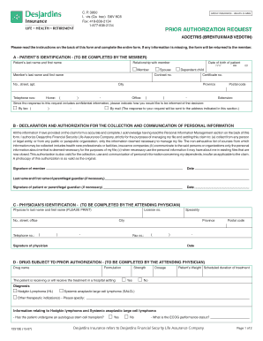 Demande d'autorisation préalable pour ADCETRIS