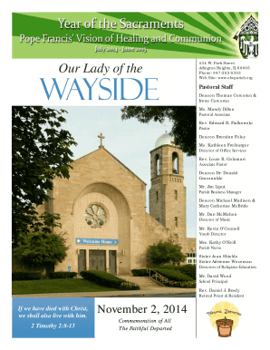 PDF - Our Lady of the Wayside Church - olwparish