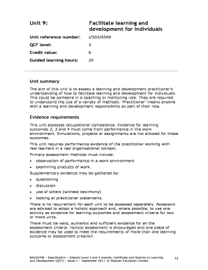 Facilitate Learning and Development for Individuals