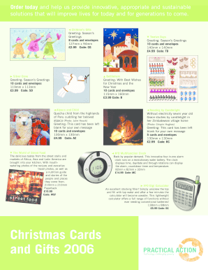 practical action christmas cards