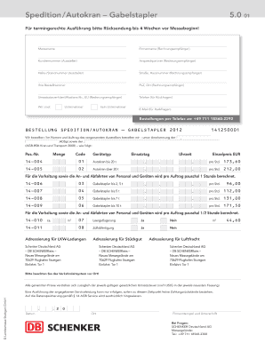 Merkblatt Zollabfertigung von Messegut