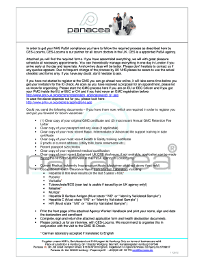 CES Locums Registration Form
