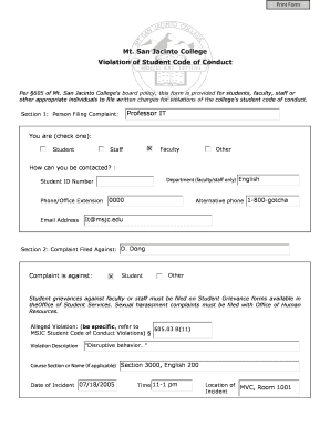 Form preview