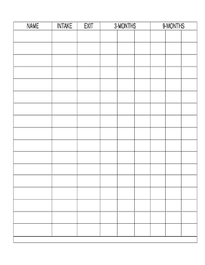 Child Development Intake Form