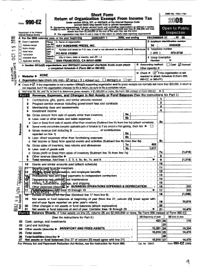 IRS Form 990-EZ