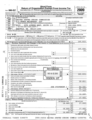 Form 990-EZ Tax Return