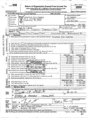Form 990 Return of Organization Exempt From Income Tax