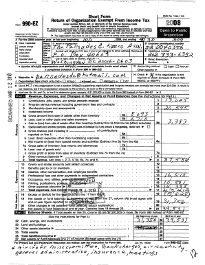 IRS Form 990-EZ