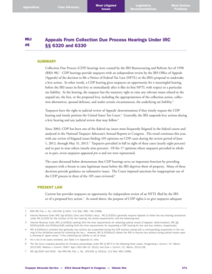 IRS Collection Due Process Hearings Guide