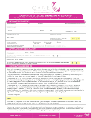 Crescendo Access and Reimbursement Essentials (CARE) Application