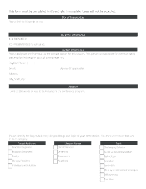 Form preview