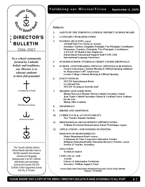 Category Upgrading Form