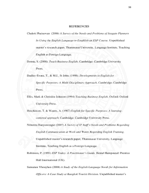 Manpower English Development Questionnaire