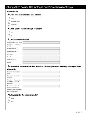 Form preview