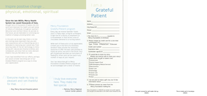 Mercy Foundation Grateful Patient Donation Form