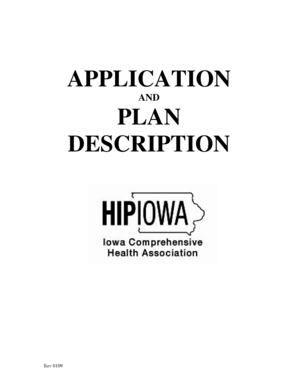 HIPIOWA Health Insurance Application