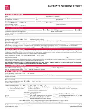 Employee Accident Report