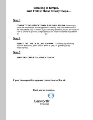 Life Insurance Application Form