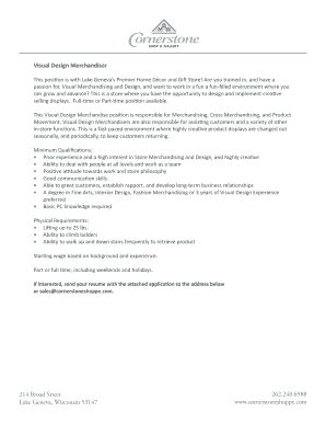 Application for Employment