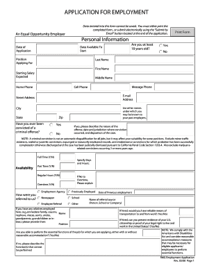 RMG Employment Application Form