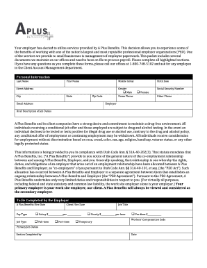 Employee Information Form