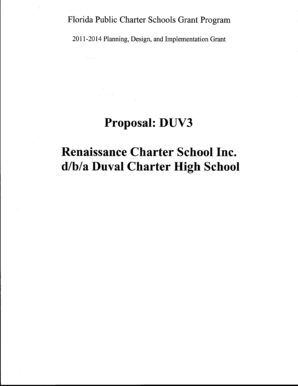 Proposal: DUV3 Renaissance Charter School Inc. d/b/a Duval ... - floridaschoolchoice