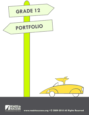 Senior Year Road Map