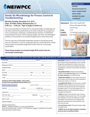 Consent for minor to travel without both parents - This course provides an introduction to activated sludge microbiology and - m neiwpcc