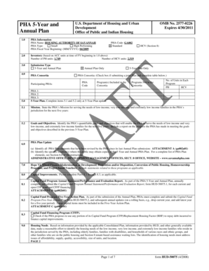 HUD 5-Year and Annual Plan