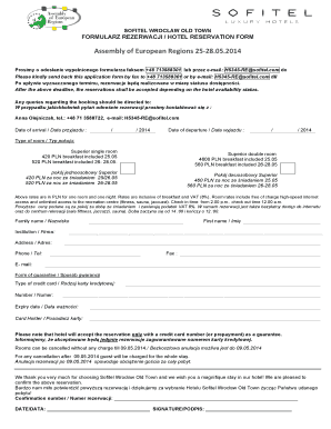 Hotel Reservation Form