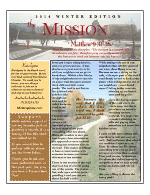 Newsletter - Winter 2014pages