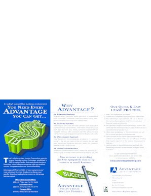 Equipment Financing Application