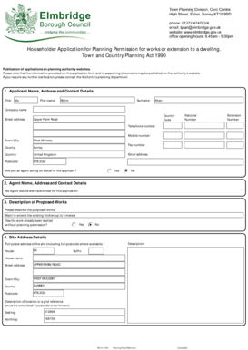 Householder Application for Planning Permission