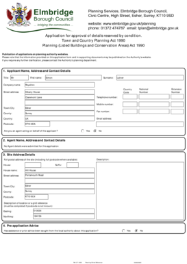 UK Planning Permission Application