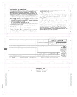 IRS Form 1099-S