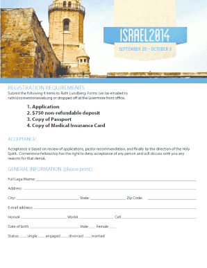 Travel Medical Consent and Medication Form