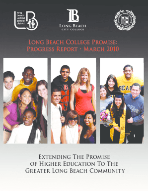 ation to m Seamless Educ Fro mise ach College Pro the Long Be ons to providing local our instituti omise and committed Long Beach College Pr her education - lbcc